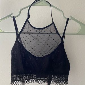 Lacy mesh bralette from PINK VS 🖤🖤🖤